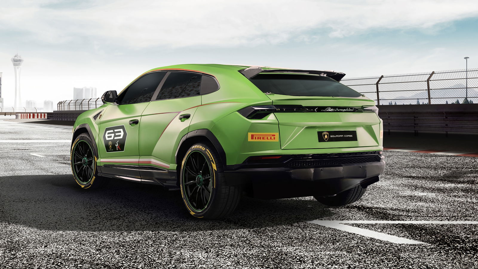 Lamborghini Urus ST-X concept - rear