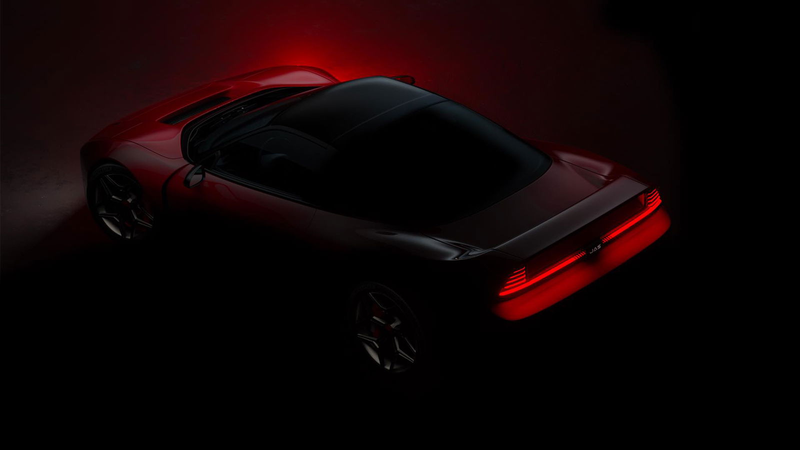 JAS Motorsport NSX teaser - rear