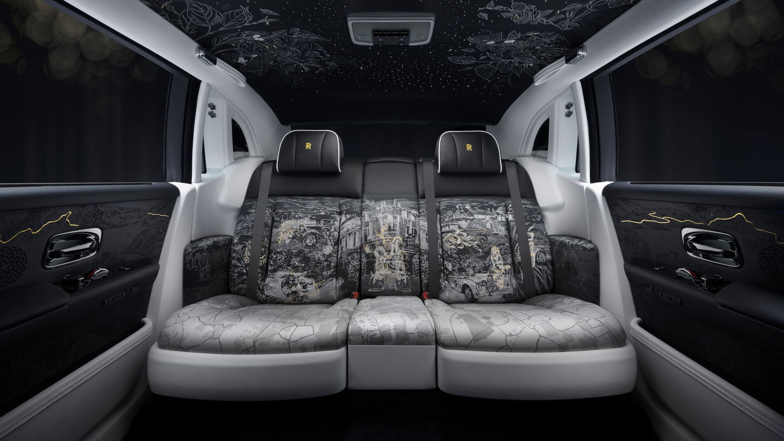 Rolls-Royce Phantom Centenary - interior, rear