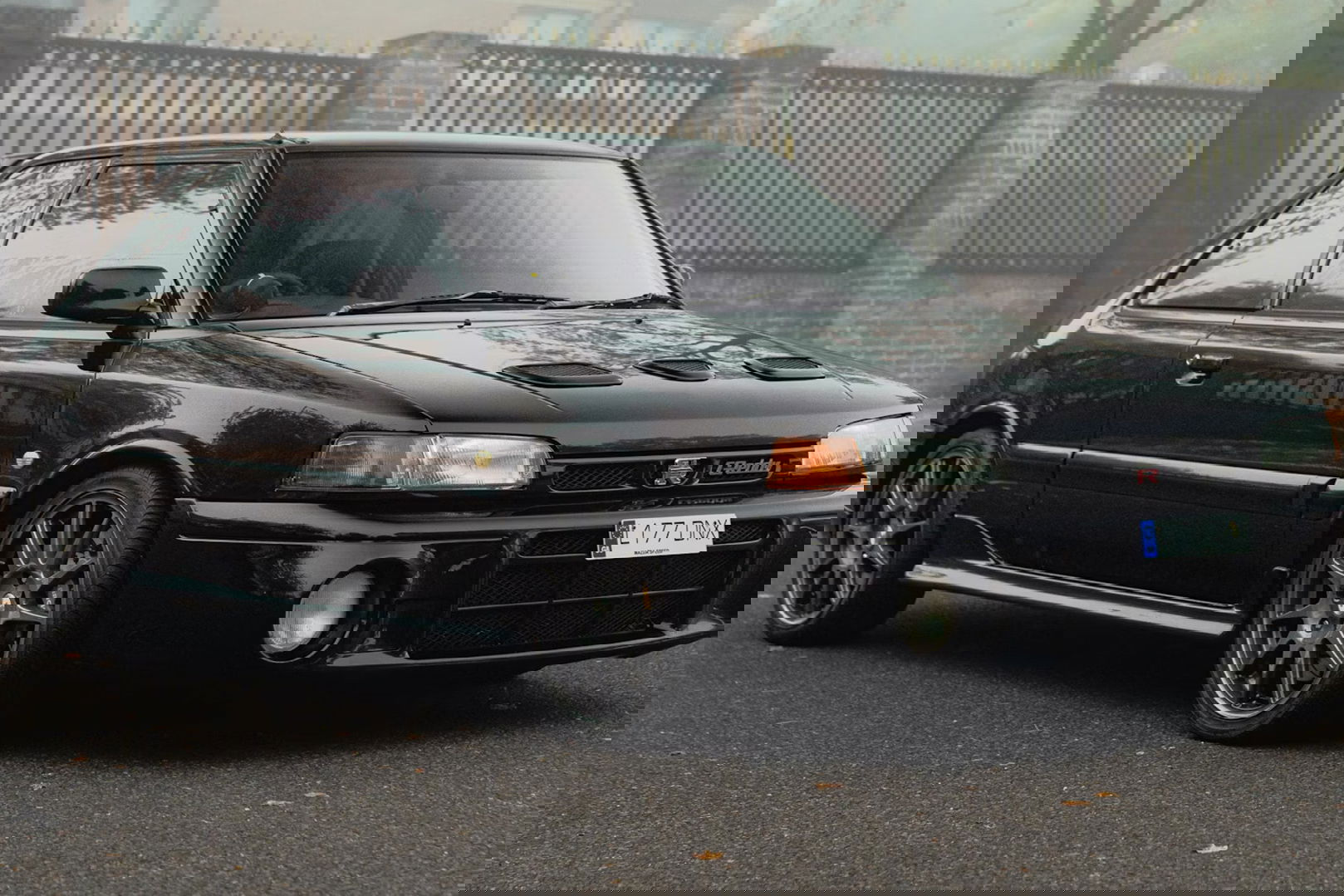Mazda 323 GT-R, front
