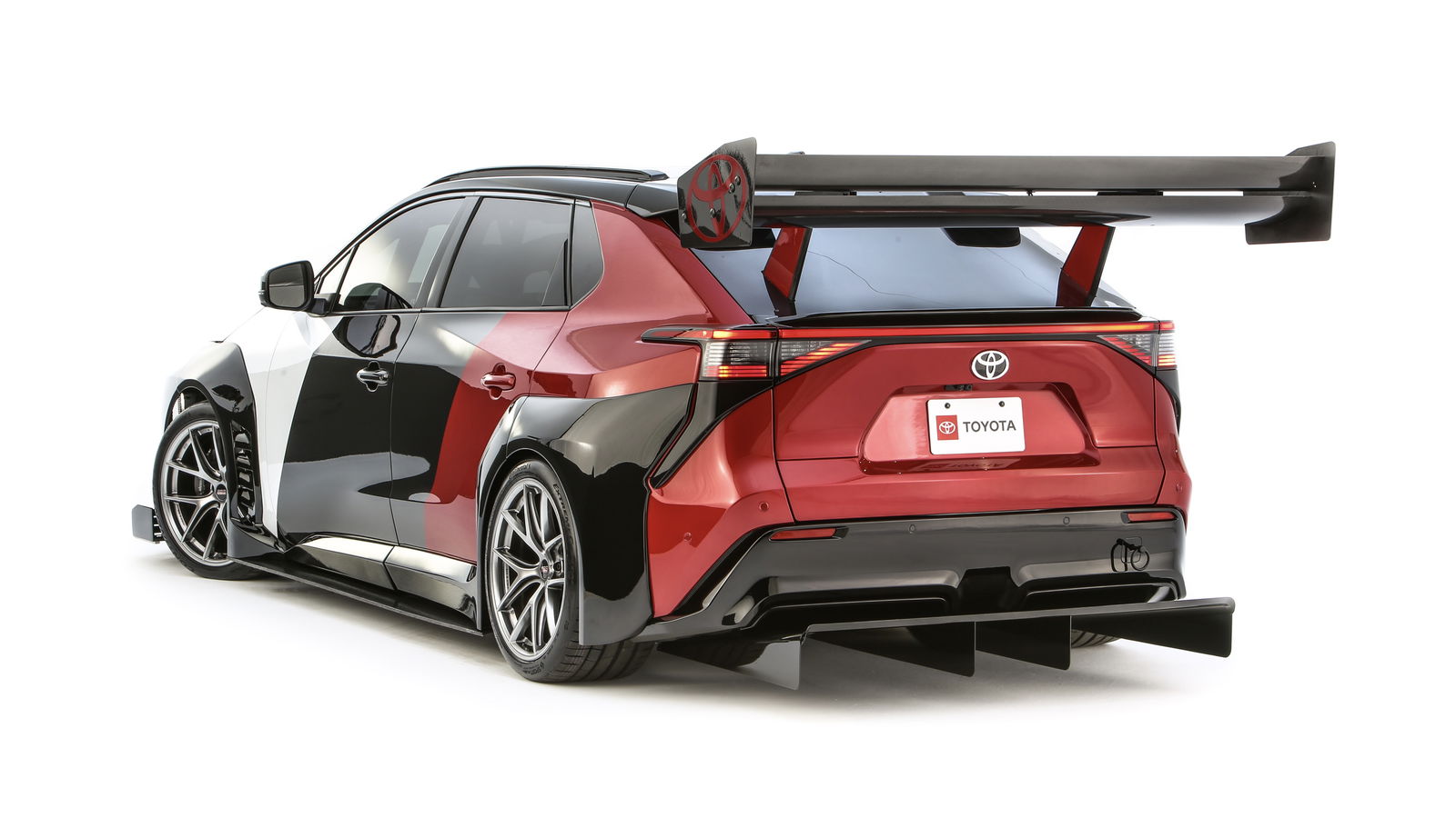 Toyota bZ Time Attack - rear