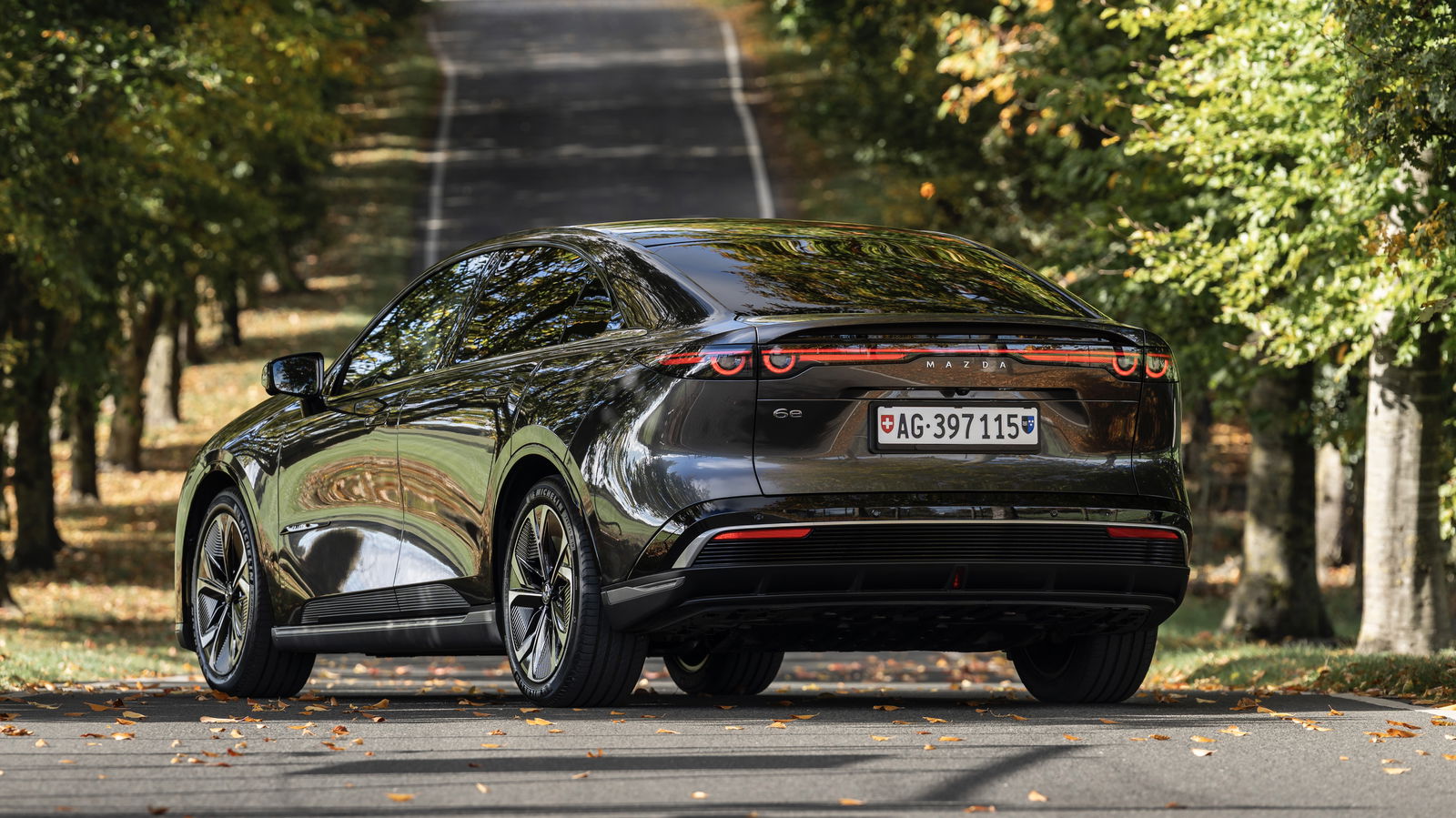 Mazda 6e - rear, static
