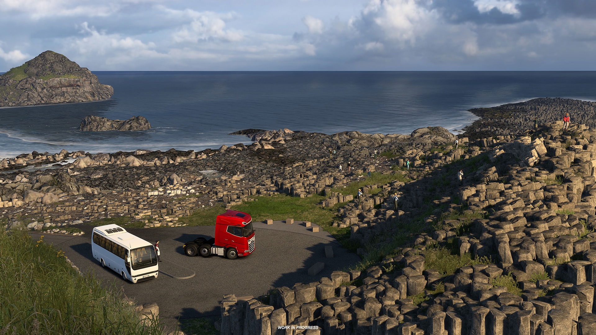 ETS2 Isle of Ireland, in-game screenshot