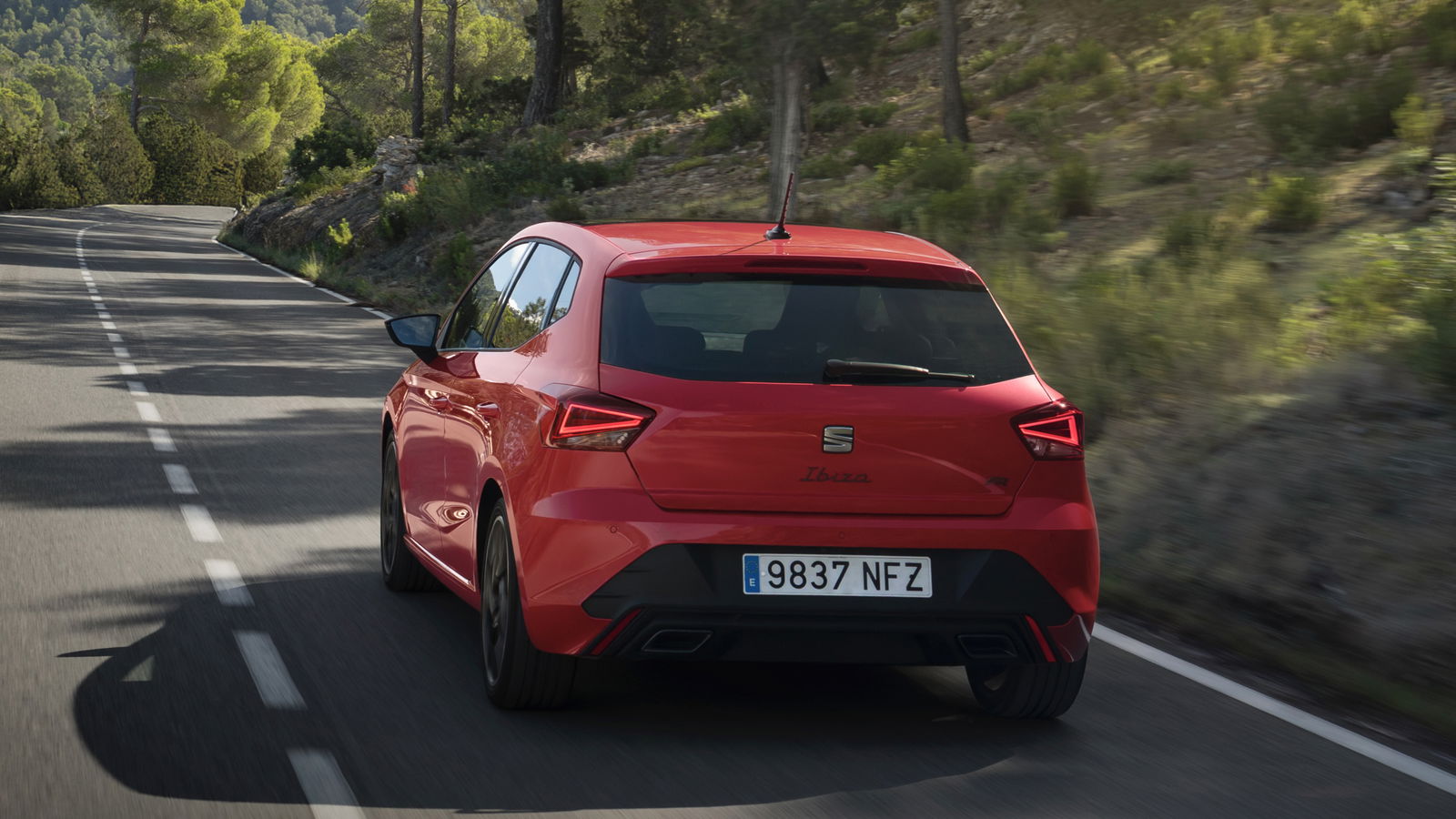 2026 Seat Ibiza - rear, driving