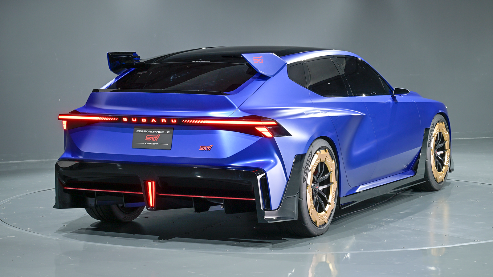 Subaru Performance-E STI Concept, rear