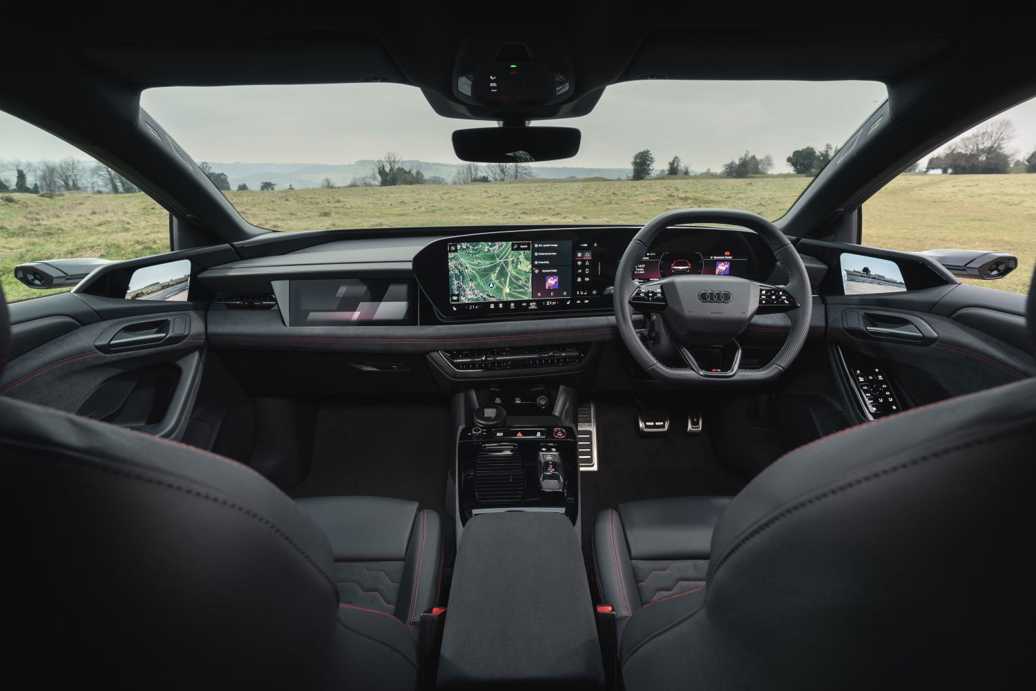 Audi S6 Avant E-Tron - interior