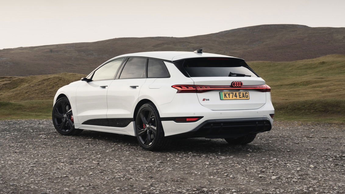 Audi S6 Avant E-Tron - rear, static