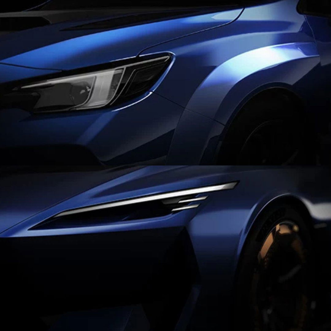 Subaru Performance-B (top) and Performance-E teasers