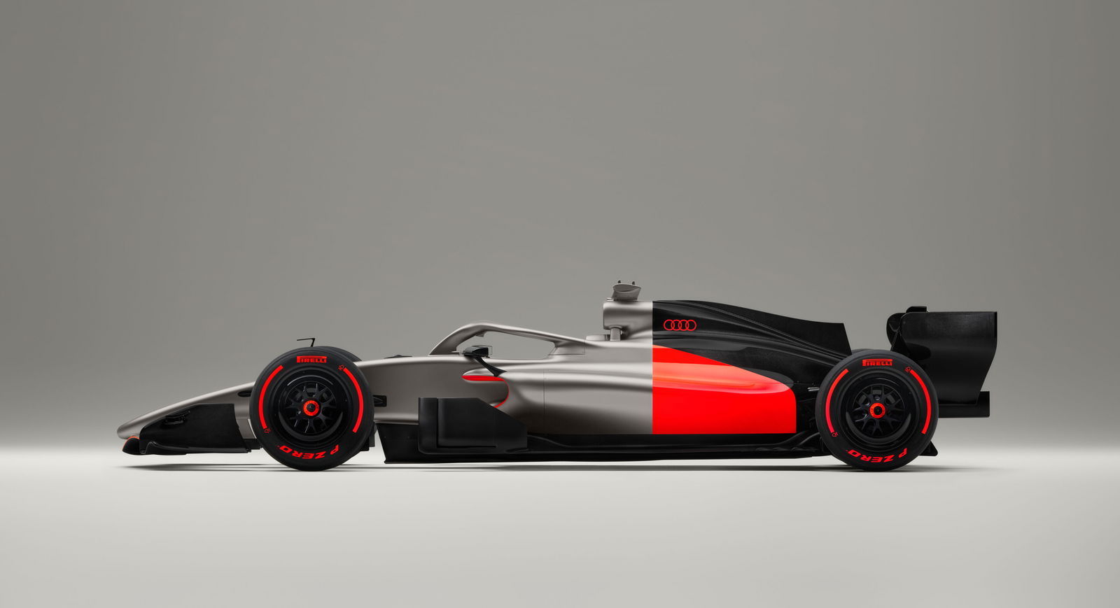 Audi R26 F1 concept - side