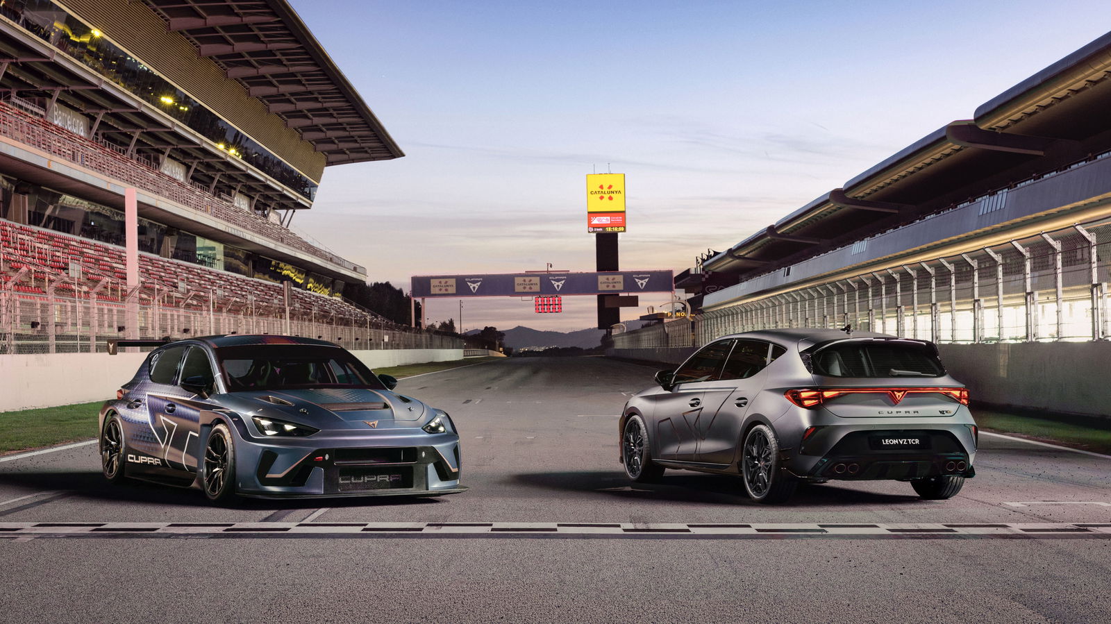 Cupra Leon TCR touring car and VZ TCR