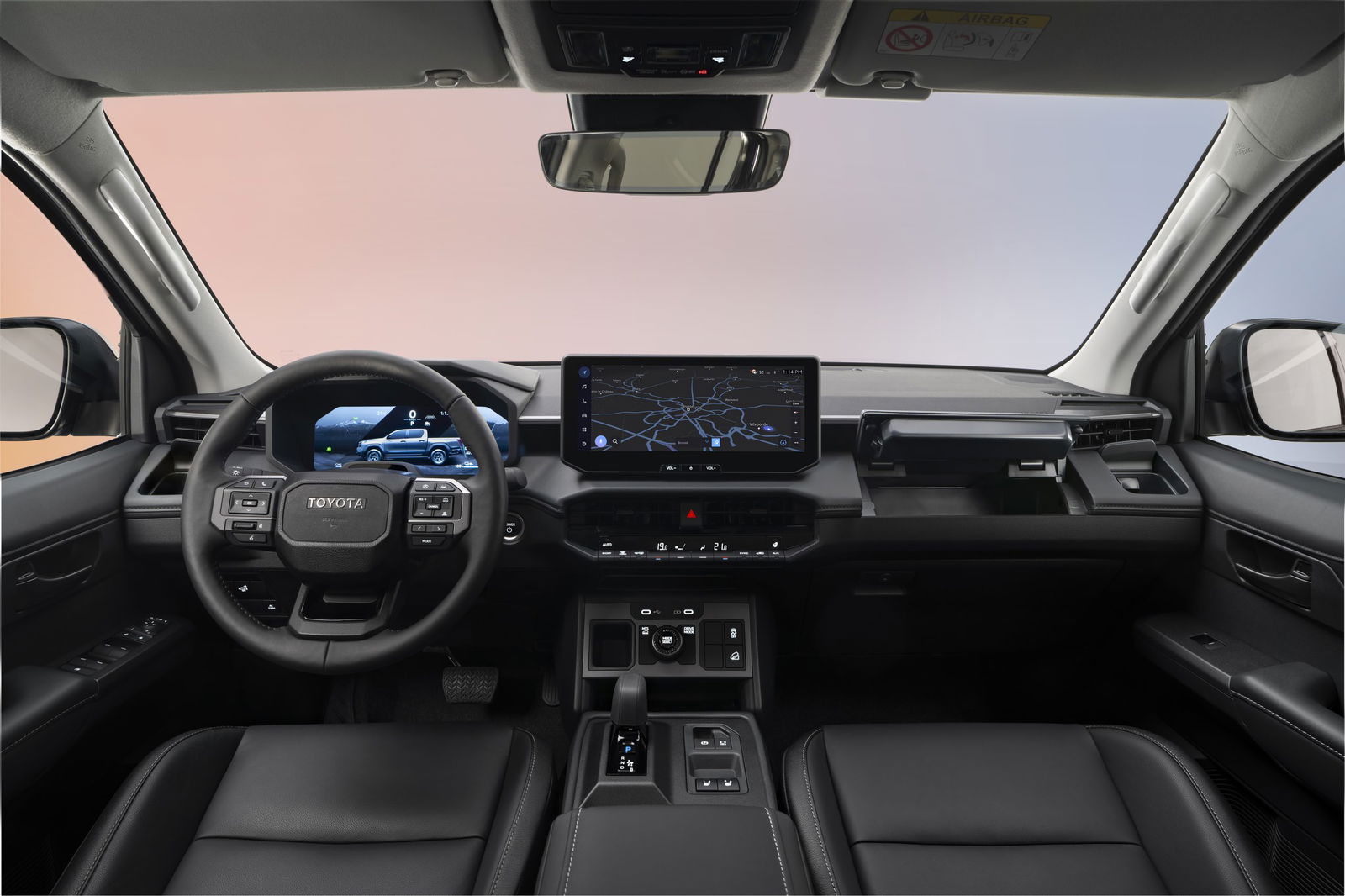 Toyota Hilux BEV - interior