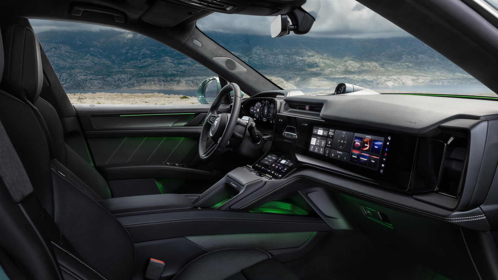 Porsche Cayenne EV - interior