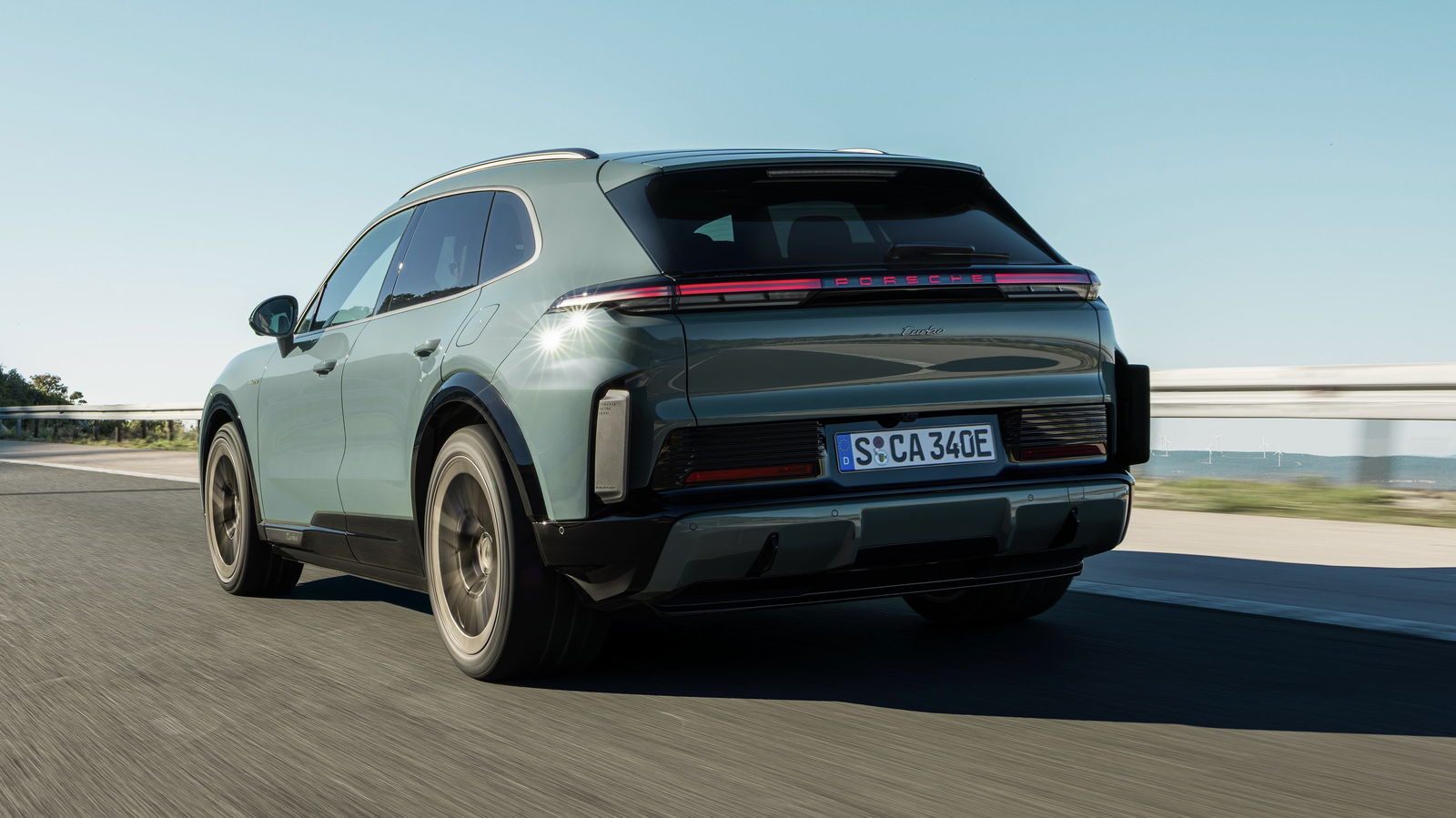 Porsche Cayenne EV - rear