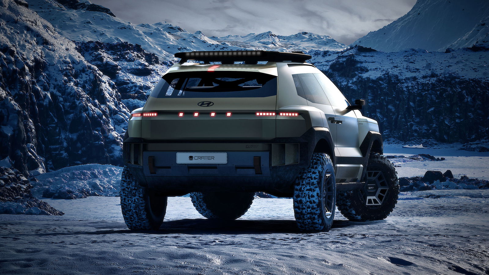 Hyundai Crater concept - rear