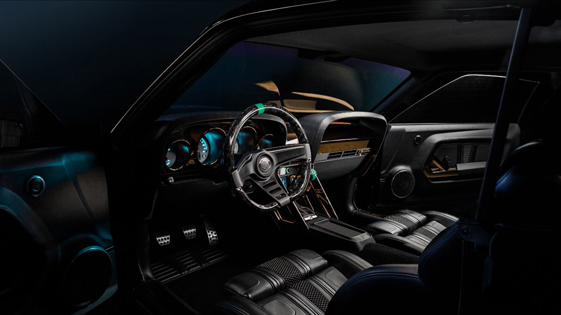 Ringbrothers Ford Mustang Kingpin, interior