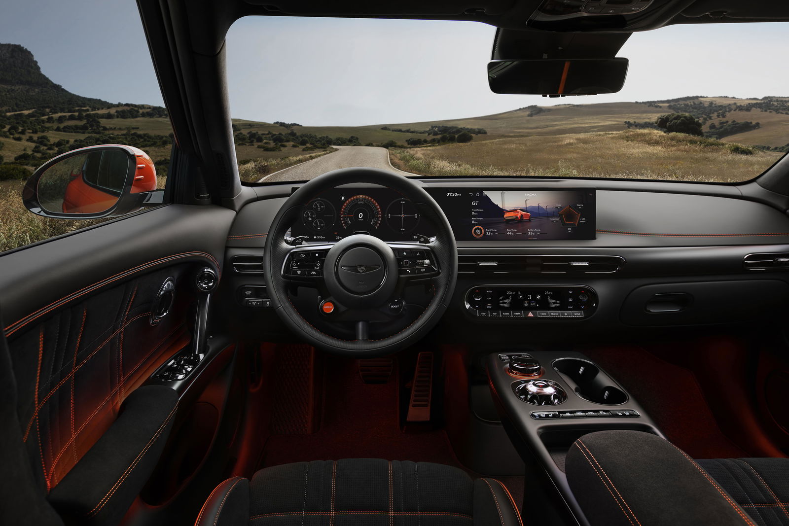 Genesis GV60 Magma - interior