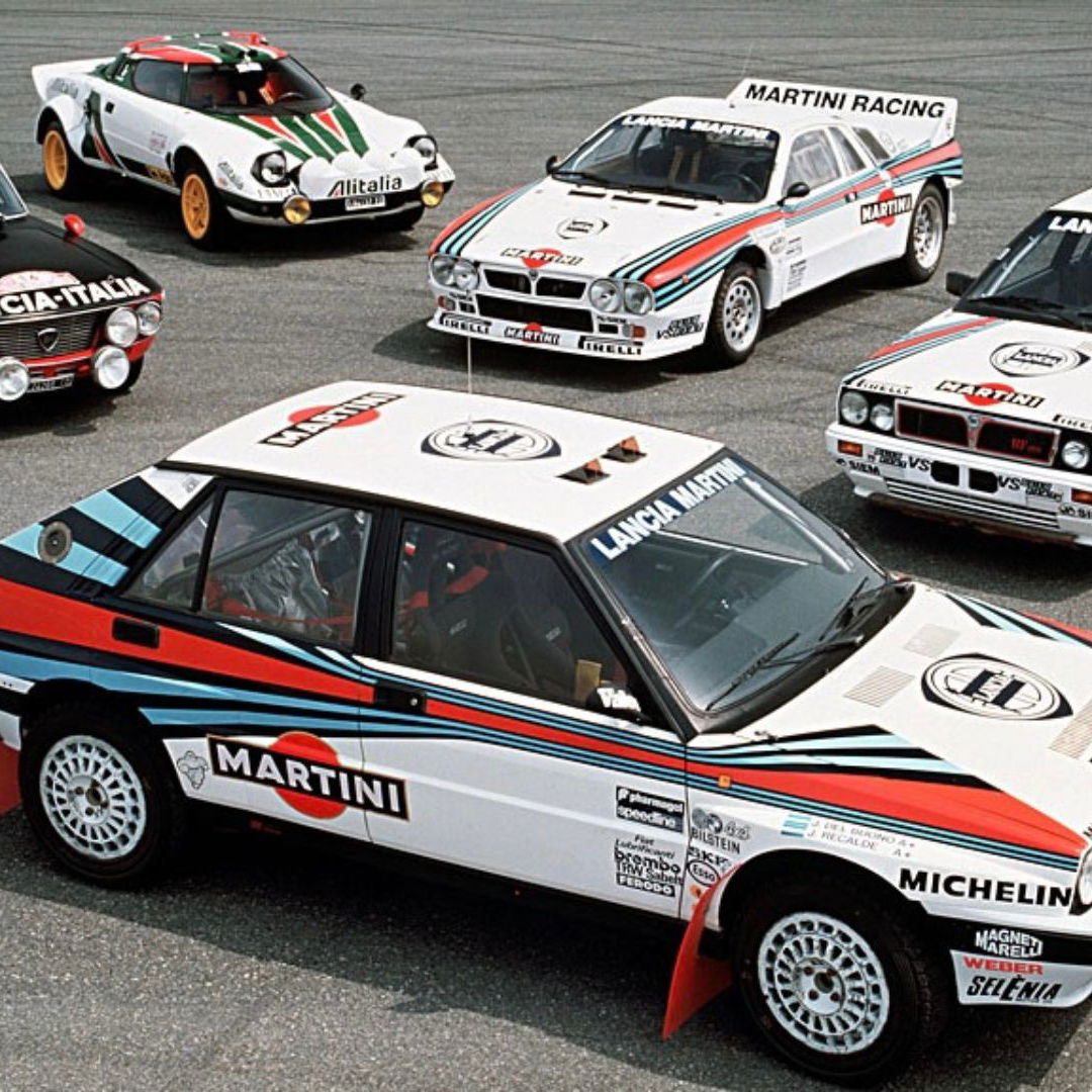 Lancia rally cars