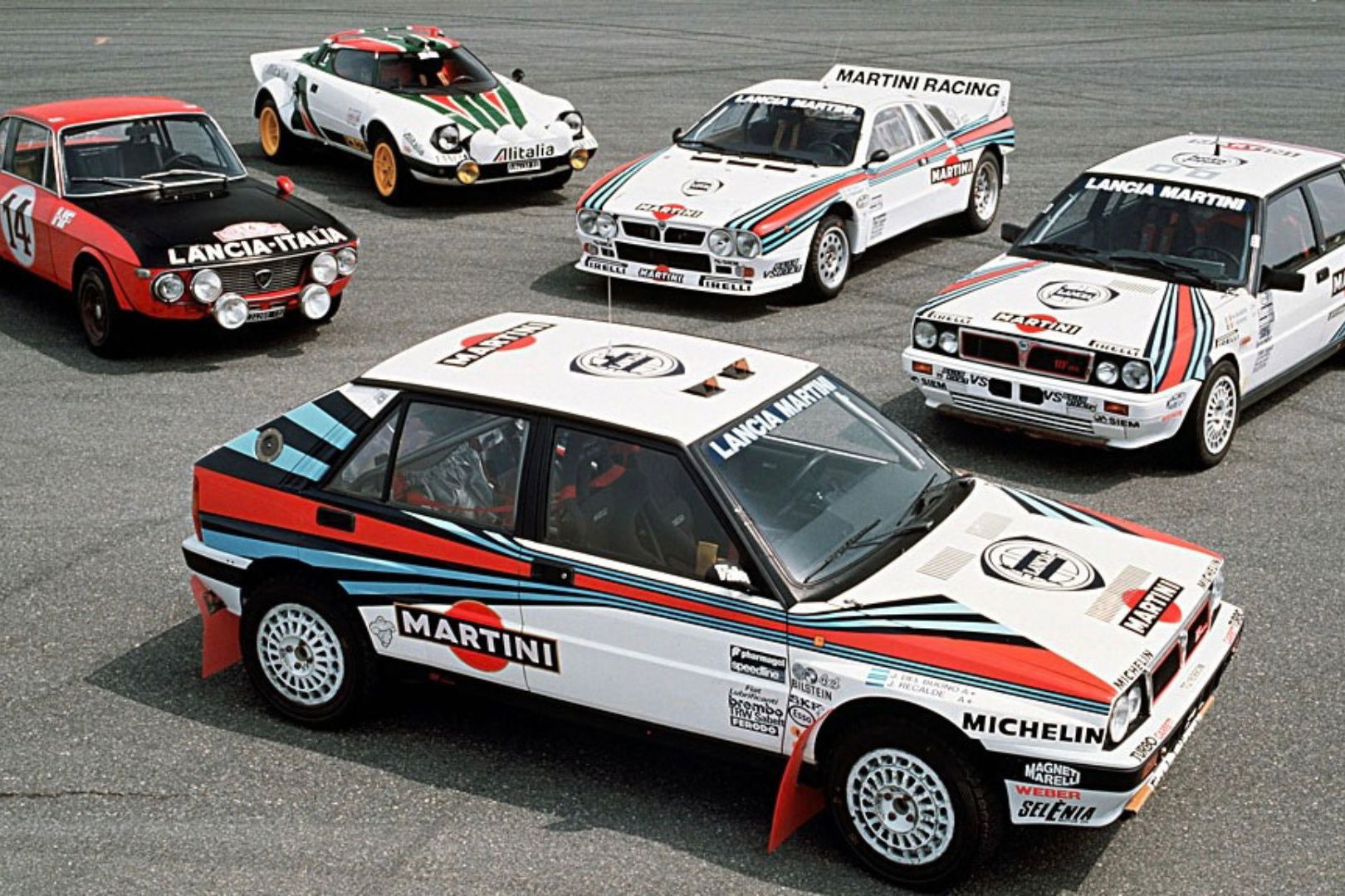 Lancia rally cars