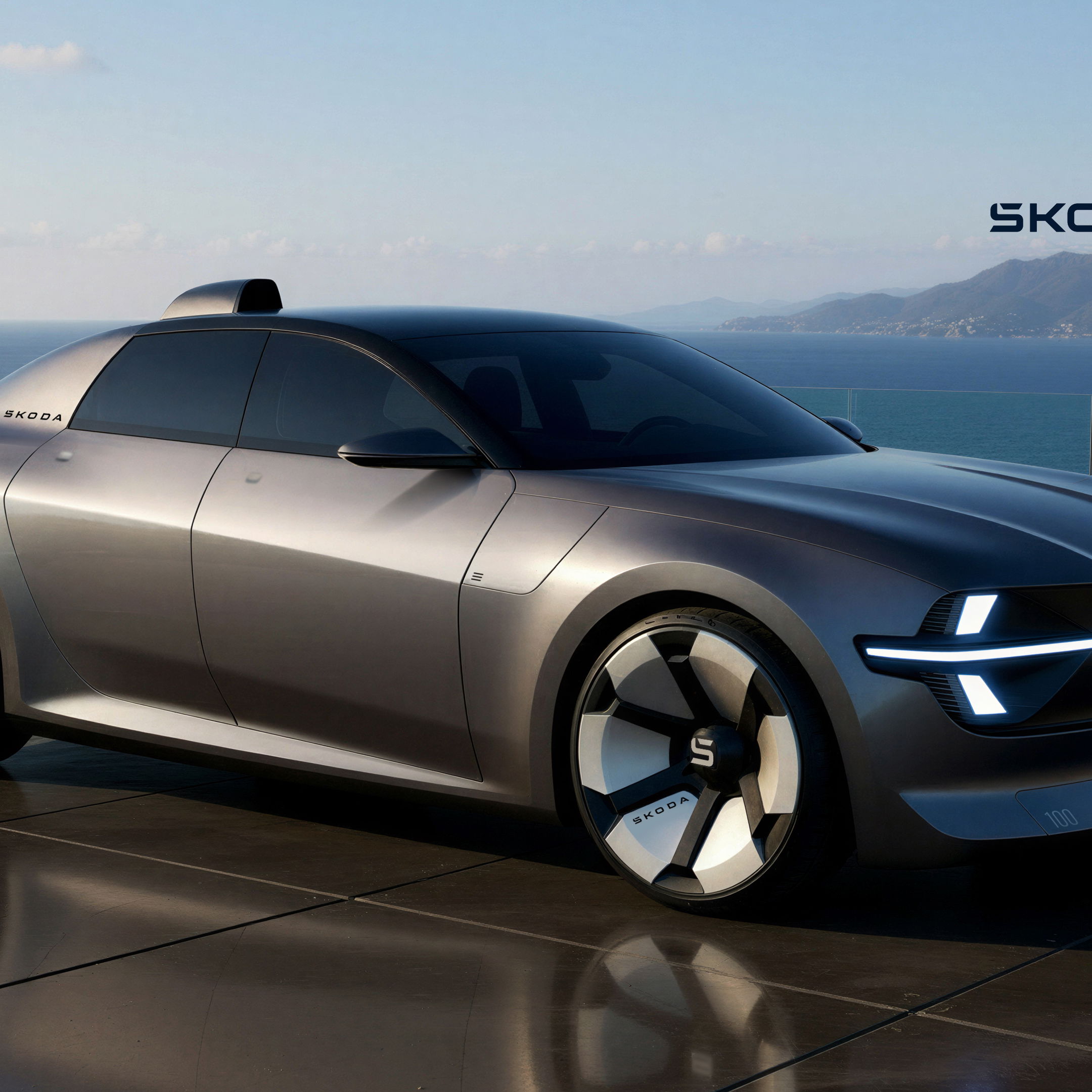 Skoda 100 concept - front