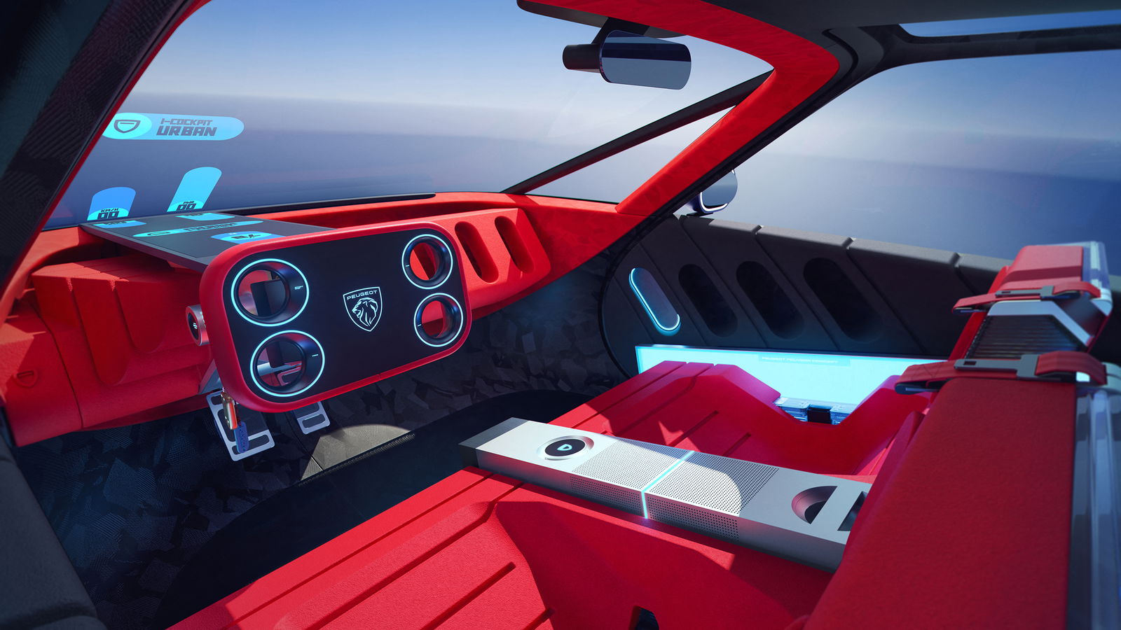 Peugeot Polygon concept - interior