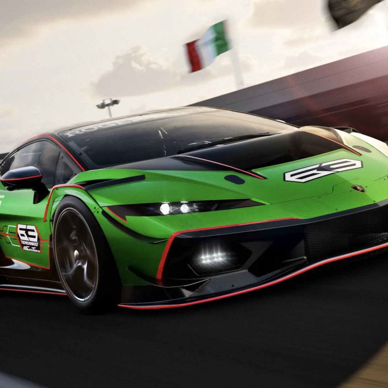 Lamborghini Temerario Super Trofeo - front