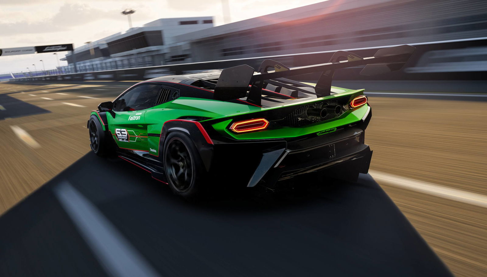 Lamborghini Temerario Super Trofeo - rear