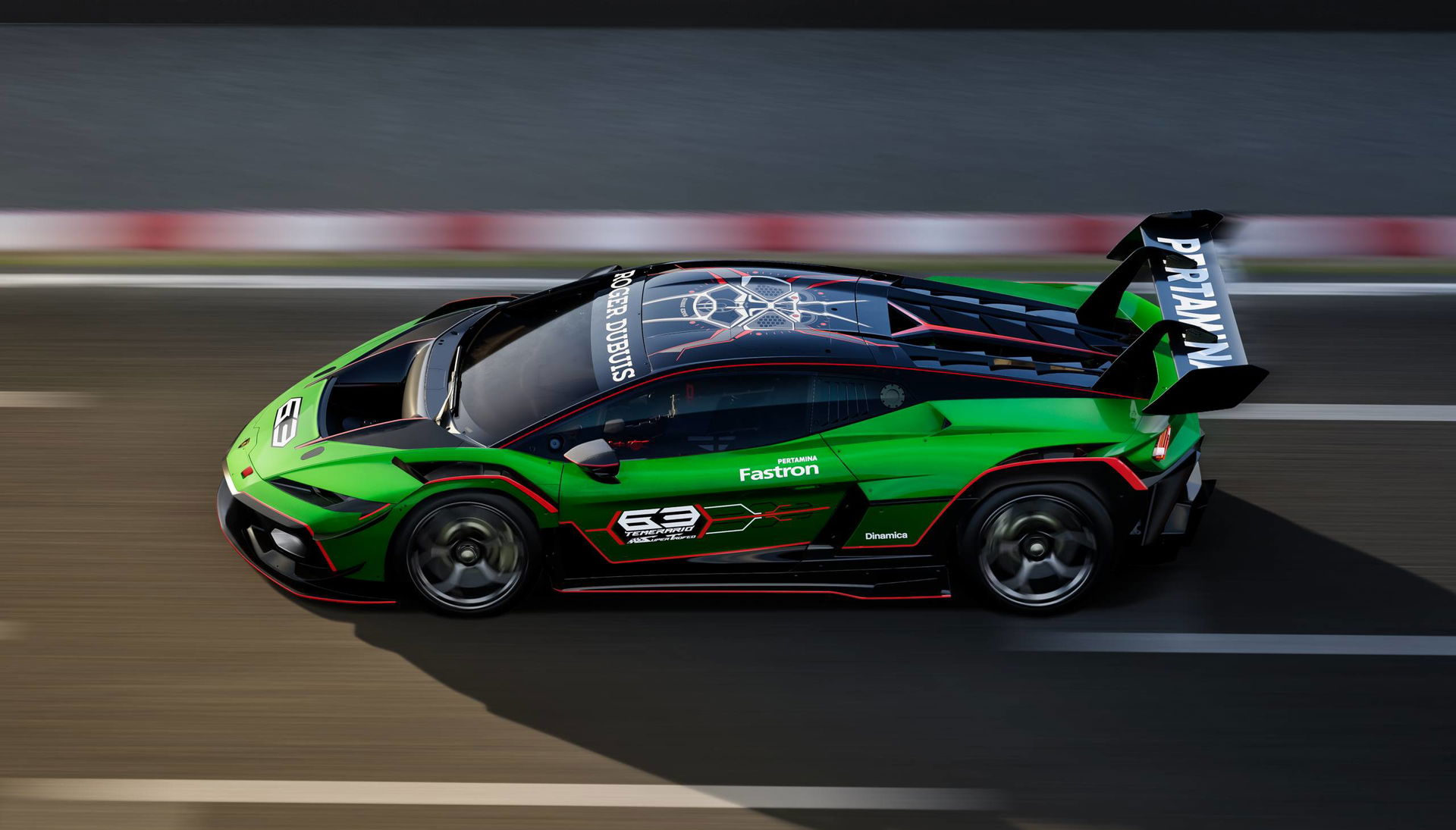 Lamborghini Temerario Super Trofeo - side