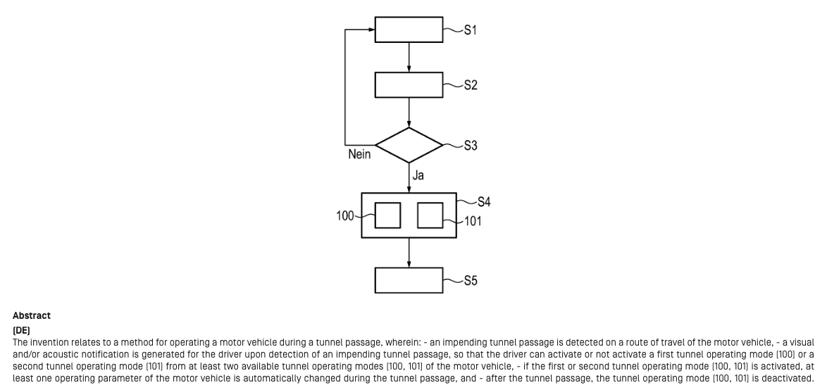 Porsche Patents ‘Tunnel Mode’, Eardrums Rejoice