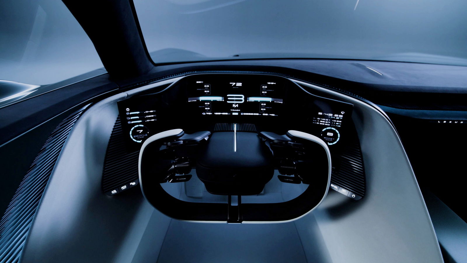 Lexus LFA Concept - interior detail