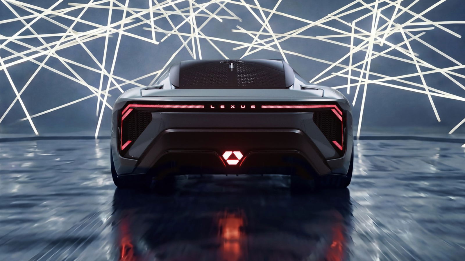 Lexus LFA Concept - rear