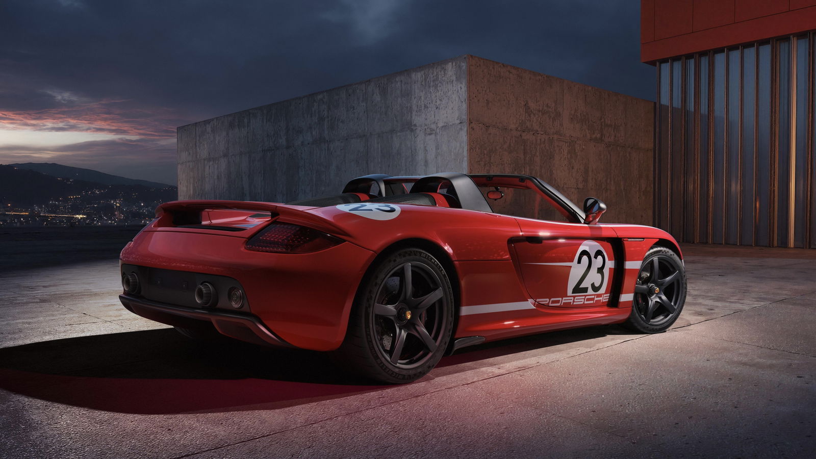 Sonderwunsch-restored Porsche Carrera GT - rear