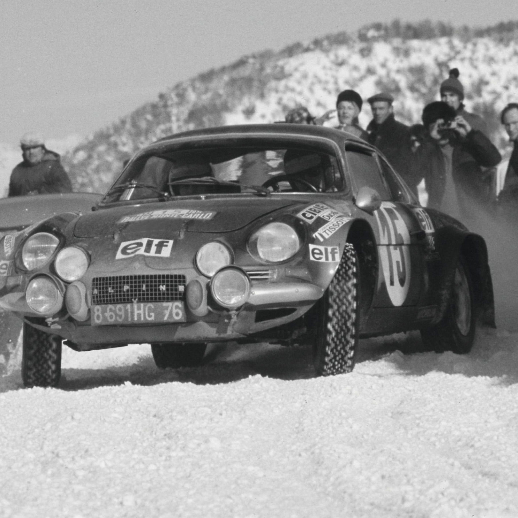 Alpine A110 rally