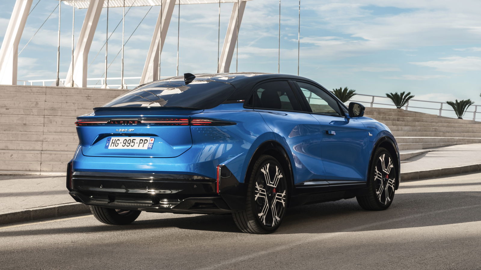 Alpine A390 GT - rear, static