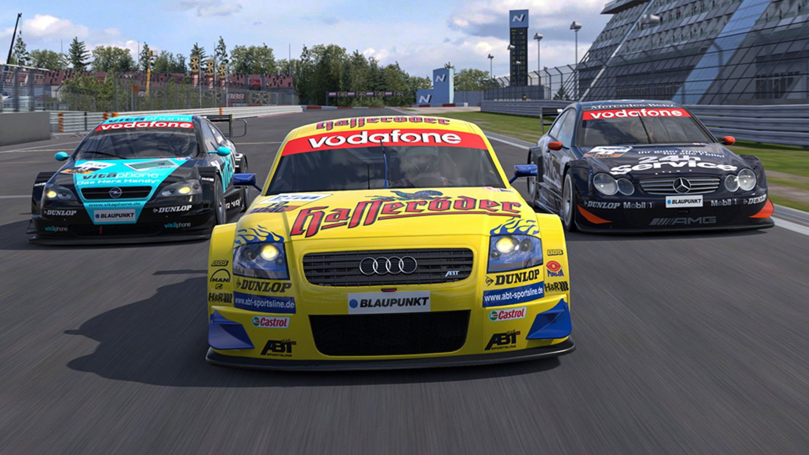 RaceRoom Racing Experience - DTM 2002 cars