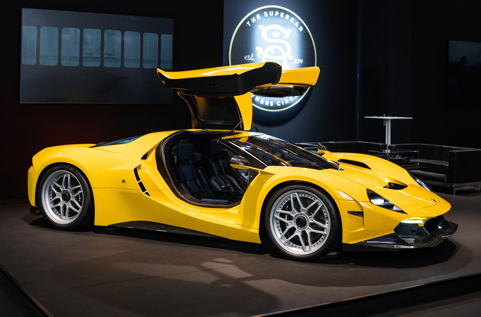 Did we mention it has gullwing doors?