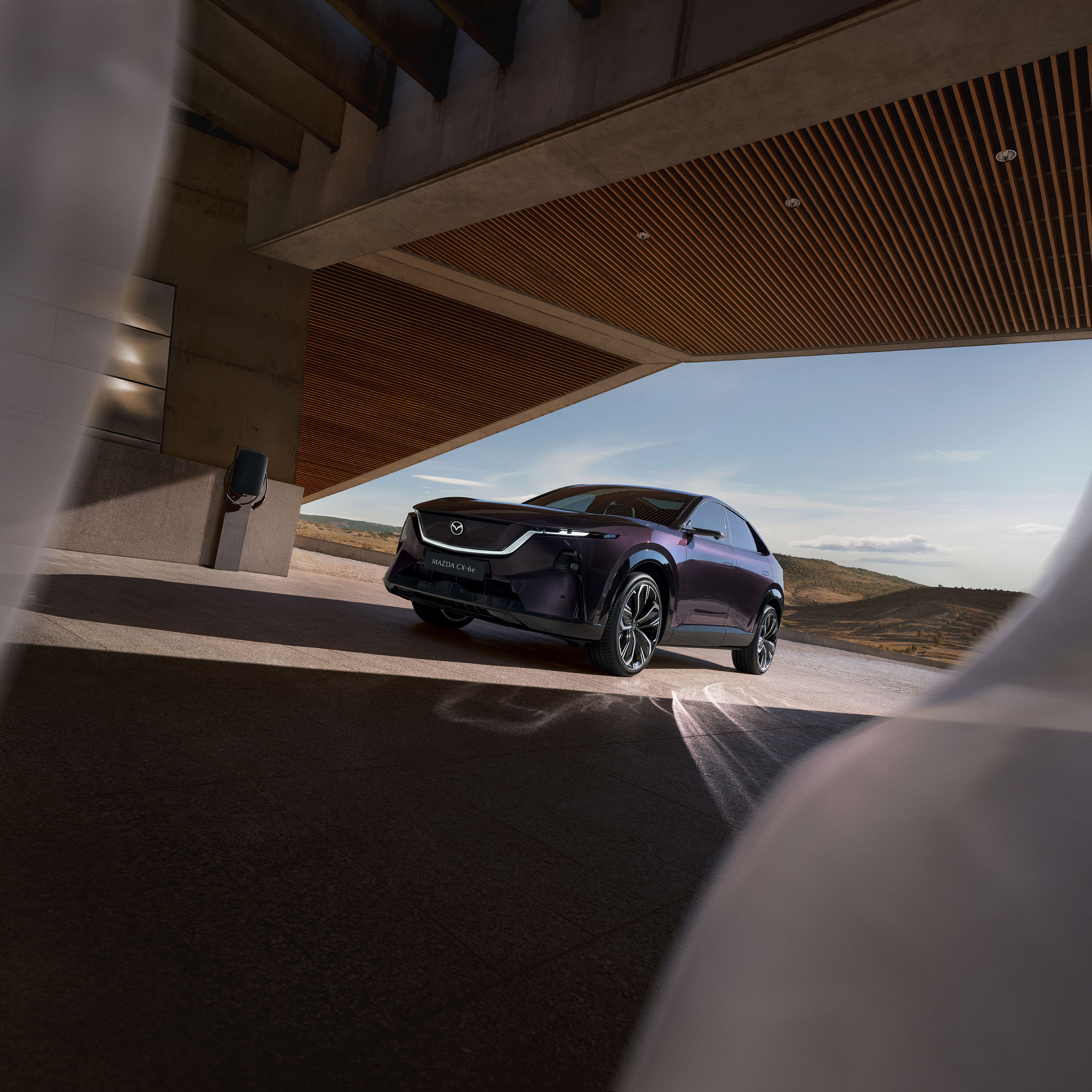 Mazda CX-6e revealed