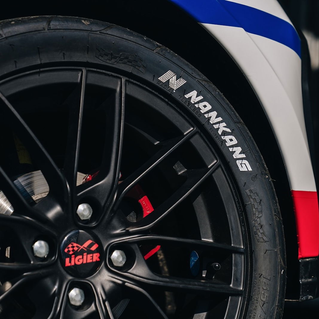 The size of a brake disc gives a clue as to what is coming...