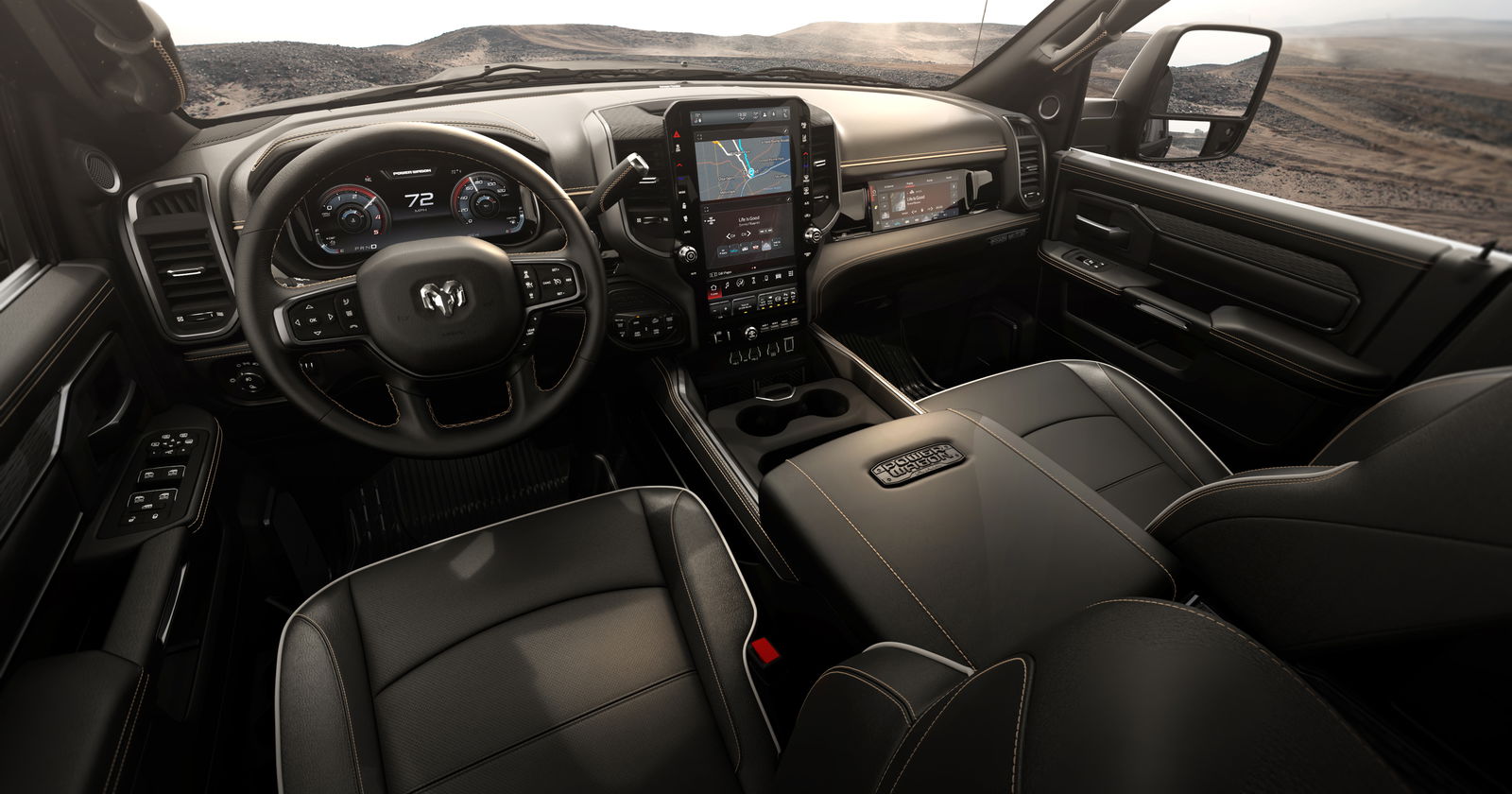 Ram Power Wagon - interior