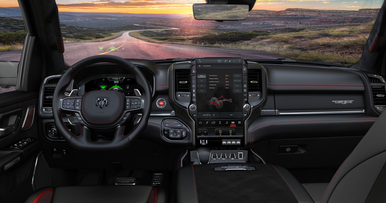 Ram 1500 SRT TRX - interior