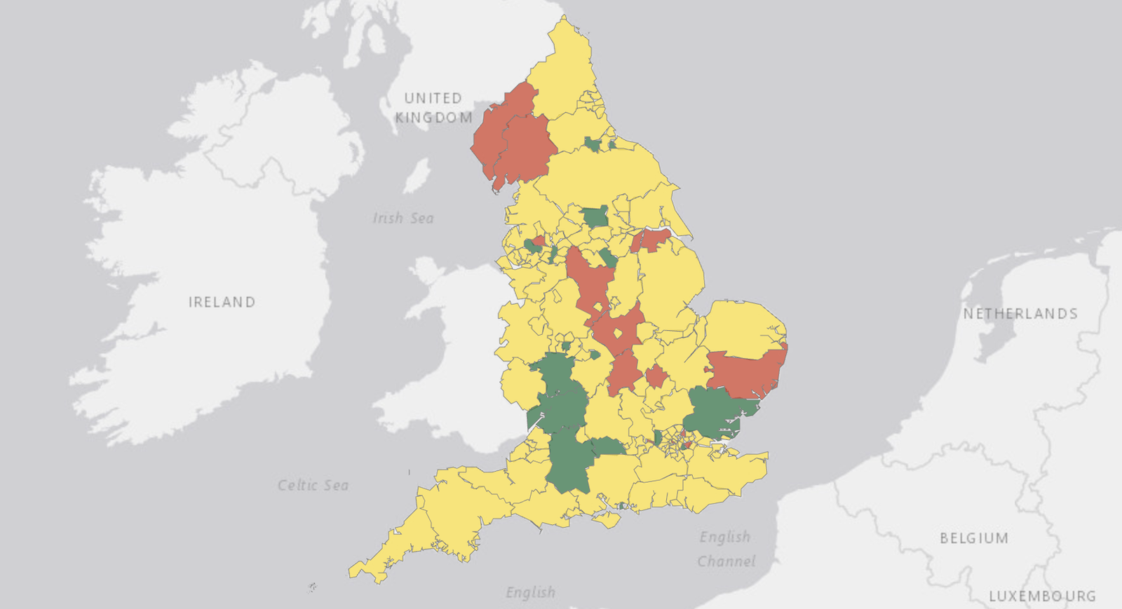 UK government pothole repair map