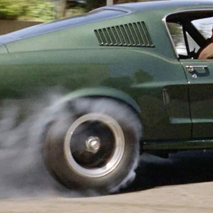 Steve McQueen in the film Bullitt