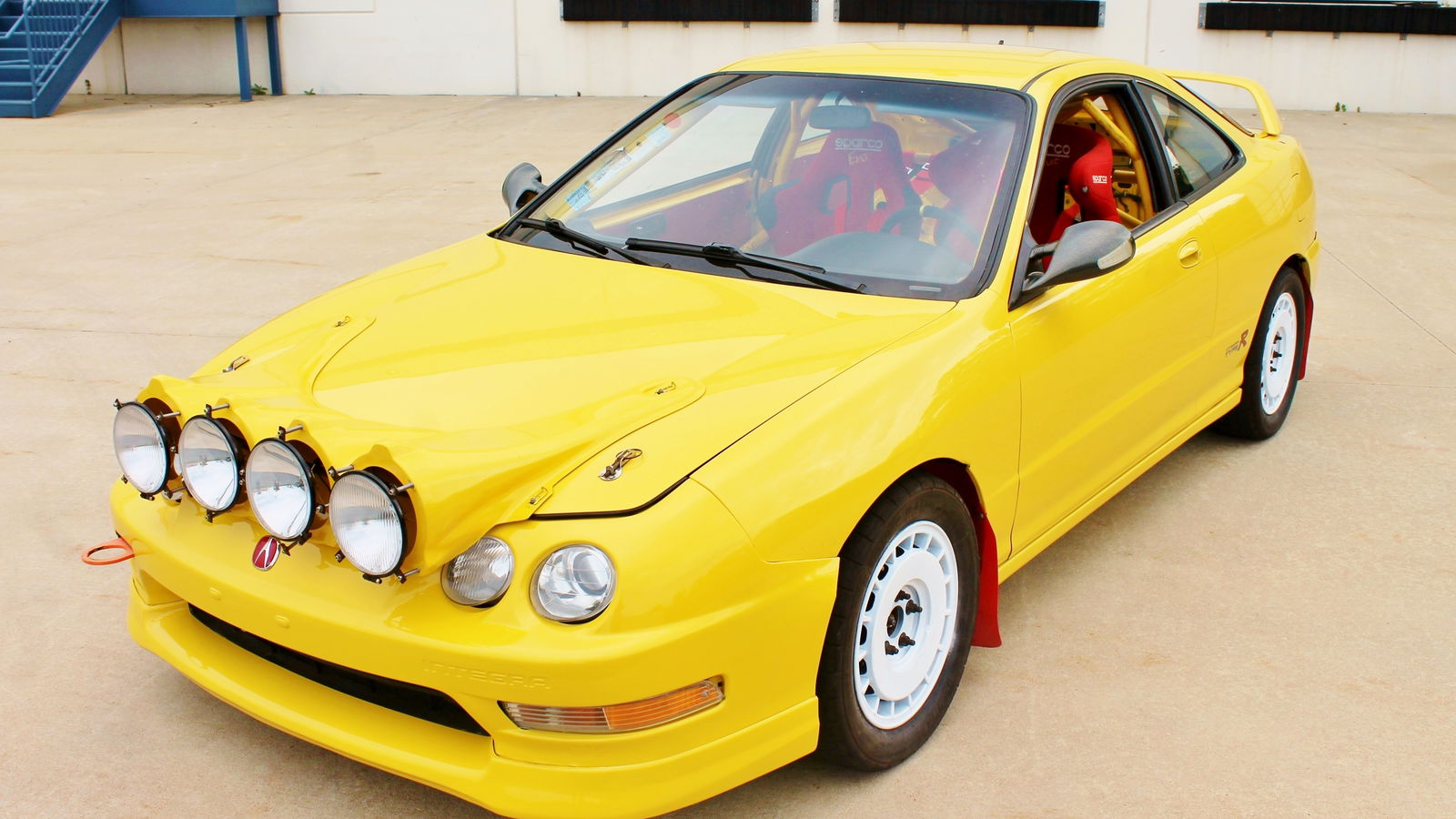 Now’s Your Chance To Own A Wicked Integra Type R Rally Car With Boost