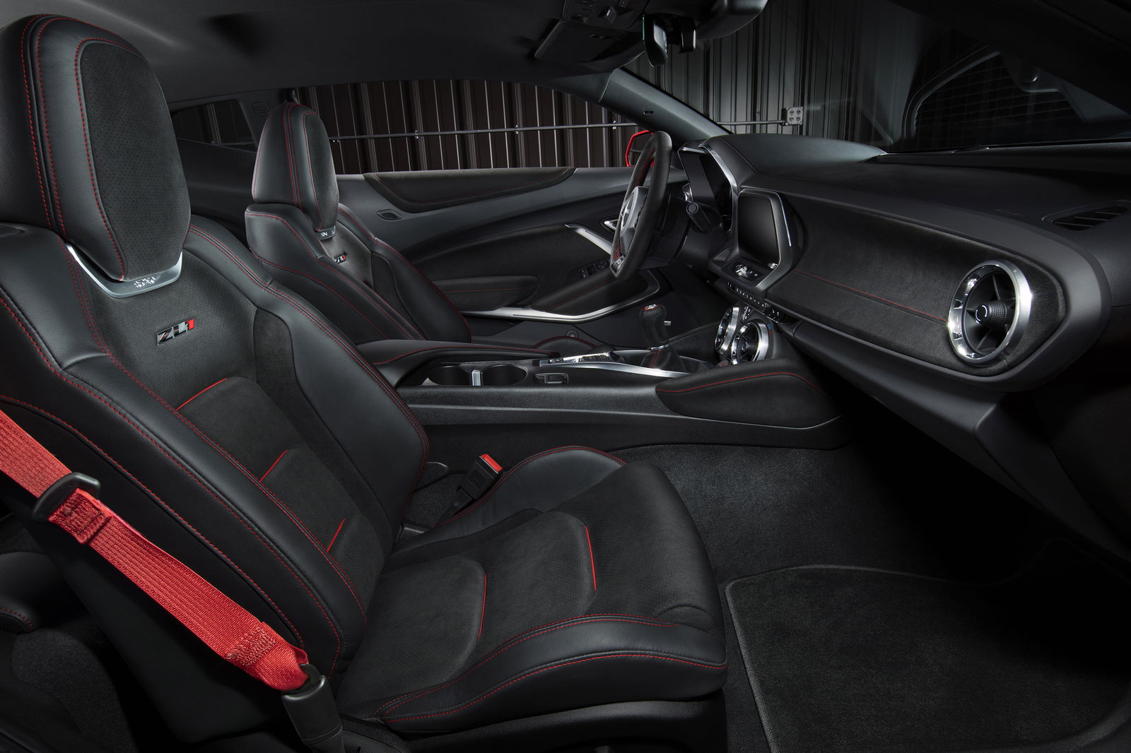 You can have your ZL1 one as either a manual (pictured) or an automatic