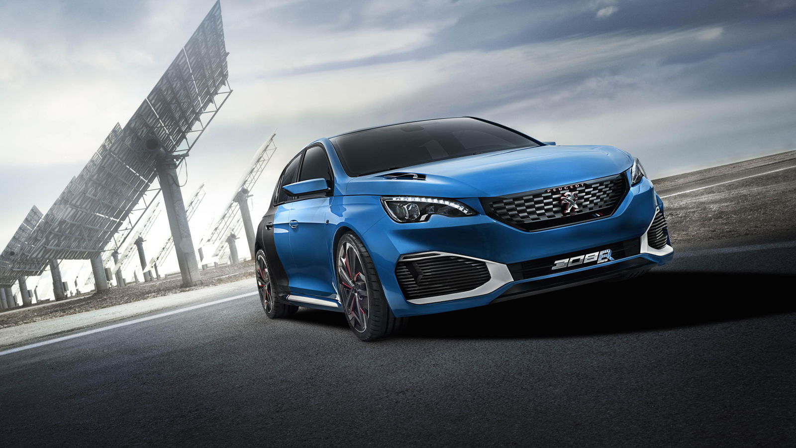 This Mad 500bhp 4WD Peugeot 308 R Hybrid Is A Concept That Needs To Become Reality