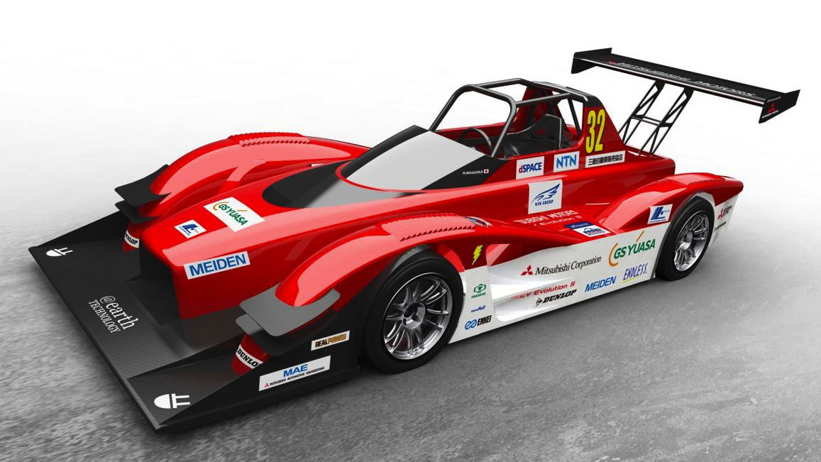 Get A Load Of Mitsubishi's 603bhp Electric Pikes Peak Racer