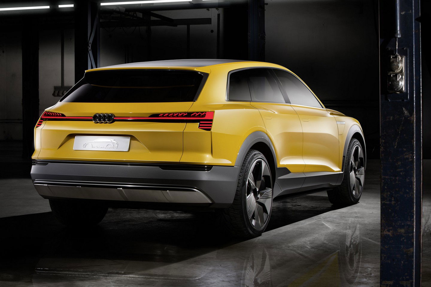 The Audi H-Tron Concept Is A Hydrogen-Powered SUV With A Sexy Interior