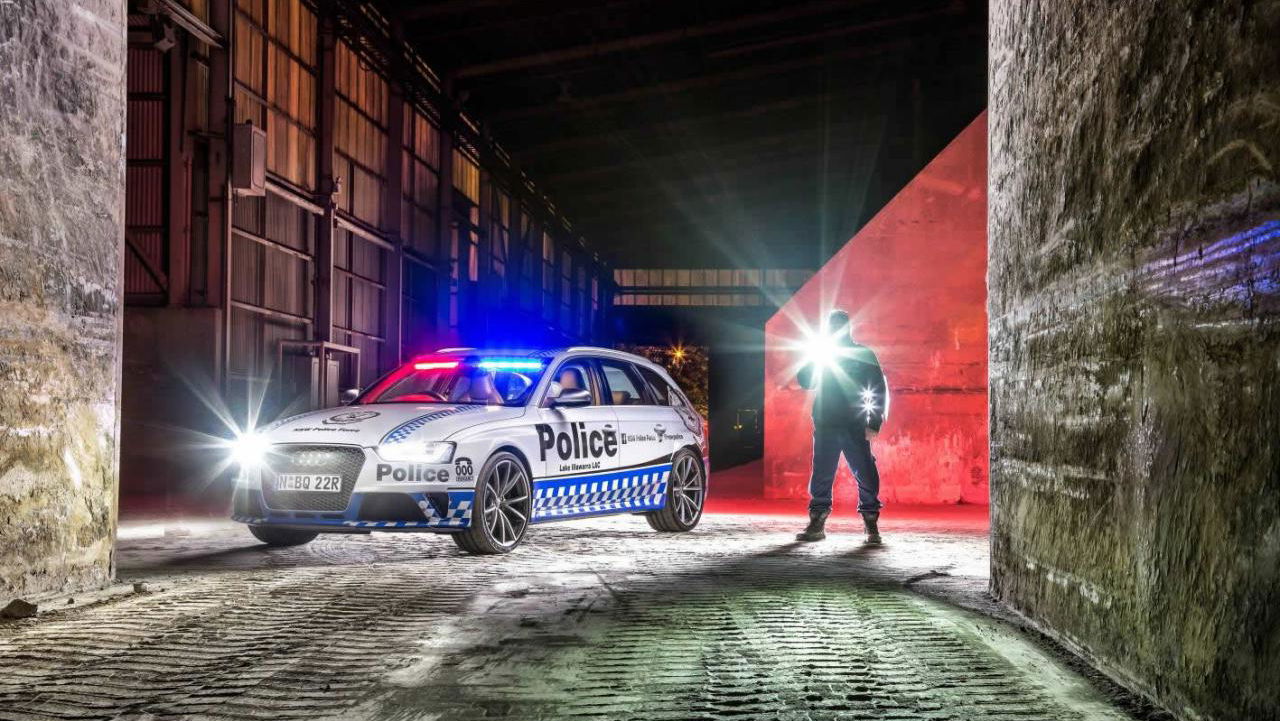 This Audi RS4 Is One Of The Coolest Police Cars In Existence
