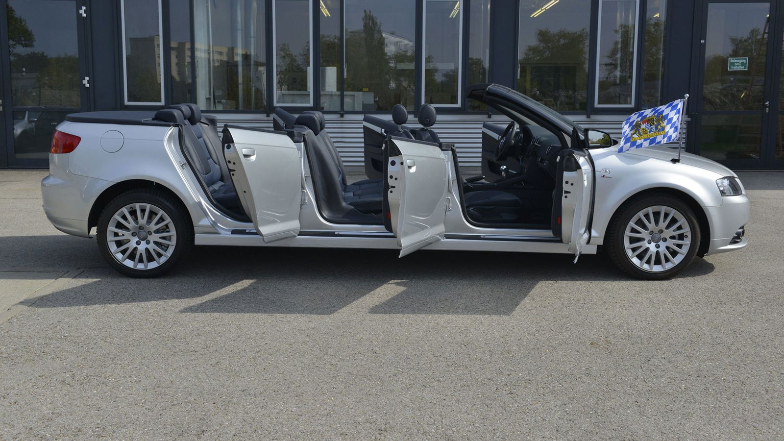 Audi Made This A3 Cabrio XXL For No Good Reason