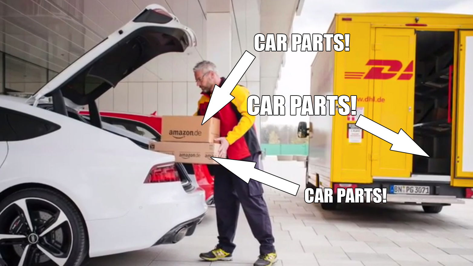 If You Own An Audi, Amazon Will Deliver Parcels Directly Into Your Car's Boot