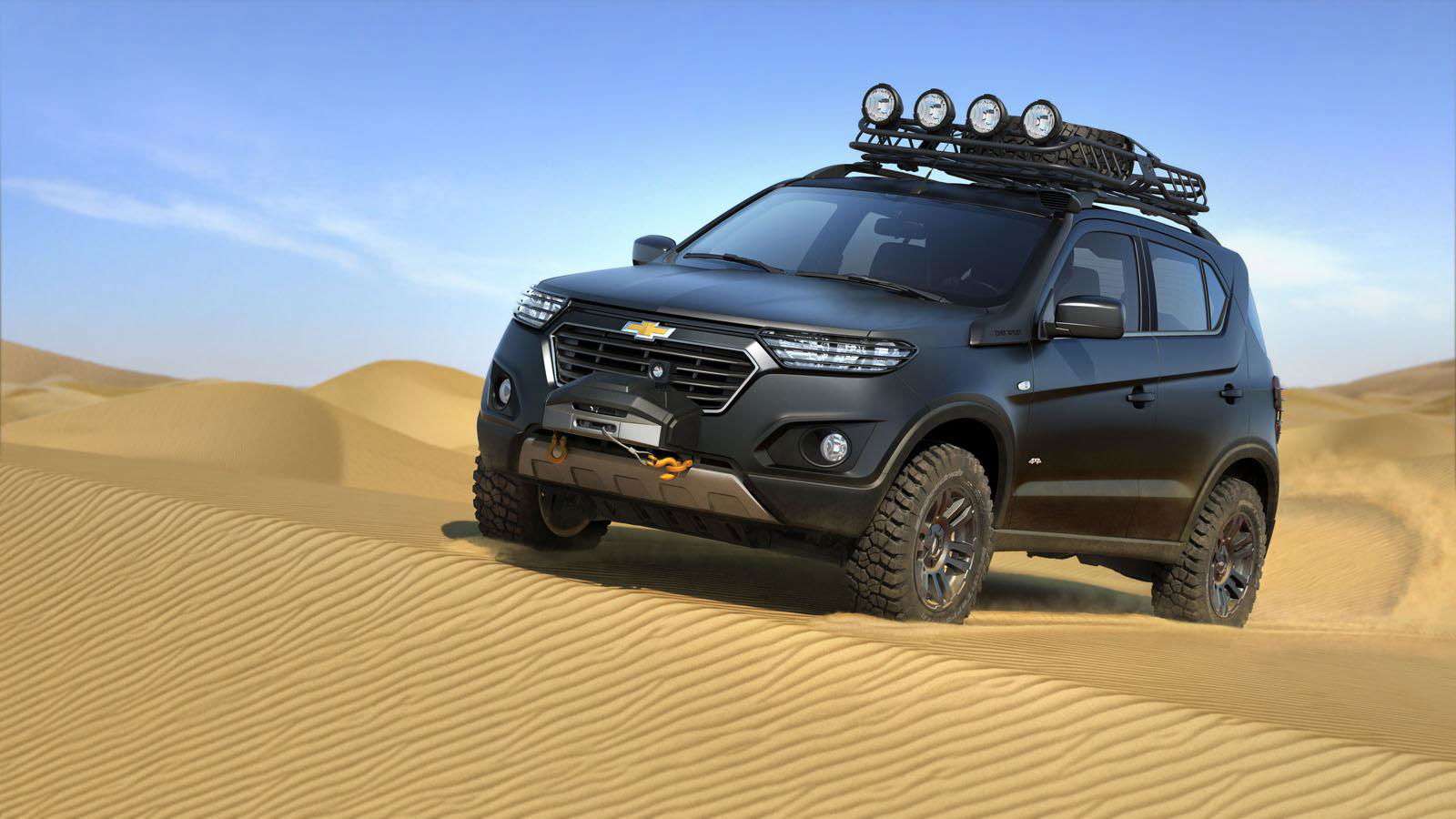 The Chevrolet Niva Concept Is A Pint-Sized Portion Of Badass Off-Roader